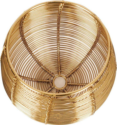 Mbajtëse qiriri Koopman Tealight Holder, metal, 12x12cm, ari