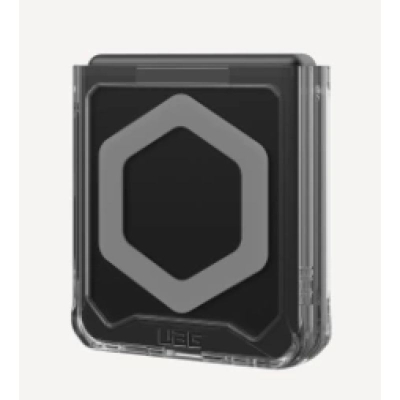 Futrollë Urban Armor Gear Plyo Pro për Samsung Galaxy Z Flip5, e fortë ndaj goditjeve, transparente, argjend