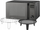 Furrë mikrovalë Sencor SMW 6025BK, 25L, me grill edhe air fry, ngjyrë e zezë