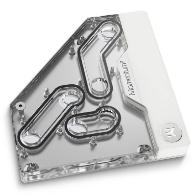 Bllok uji EK Water Blocks EK-Quantum Momentum² VRM Bridge, për Asus ROG Maximus Z790 Formula, D-RGB, i bardhë