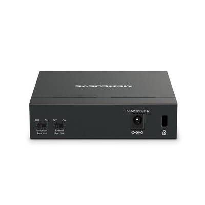 Switch rrjeti Mercusys 5 Port Gigabit, 4 port PoE+, gri