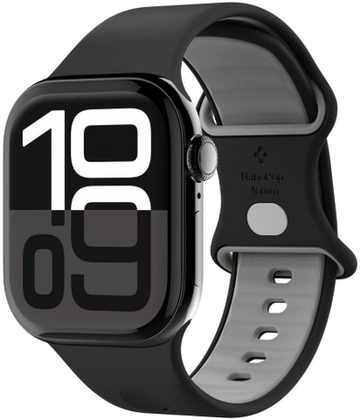 Ремен Spigen Nano Pop Band, за Apple Watch 49mm 46mm 45mm 44mm, црн