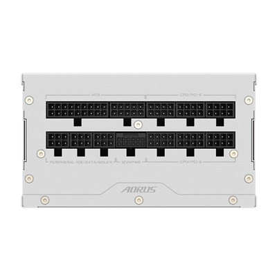 Furnizues energjie Gigabyte Aorus Elite Ice, 1000W, ATX 3.0 80 Plus Platinum, i bardhë