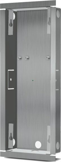 Kornizë montimi DoorBird 423860711, për interfon D210xV, montim i fshehtë, ngjyrë argjendi