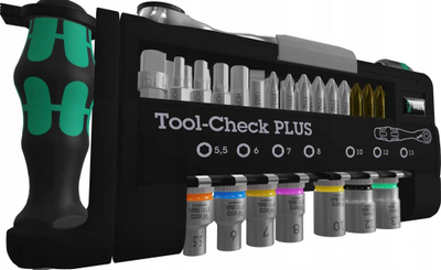 Set veglash Wera Tool-Check Plus, 39 copë