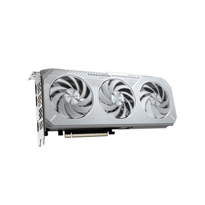 Kартичка со графика Gigabyte Radeon RX 9060 XT Gaming OC ICE, 16GB GDDR6, бела