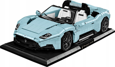 Set ndërtimi Cobi Maserati MC20 Cielo Executive Edition, shkallë 1:12, mbi 2000 copa, shumëngjyrësh