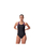 Kostum noti Speedo HyperBoom Splice Racerback, për goca, i zi me vjollcë