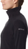 Bluzë fleece Columbia Glacial IV Half Zip W, me gjys zips, për goca, e zezë