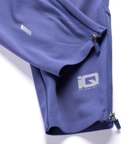 Leggings për femra IQ Tya W 92800624309, sintetik elastik, me elemente reflektuese, të zeza