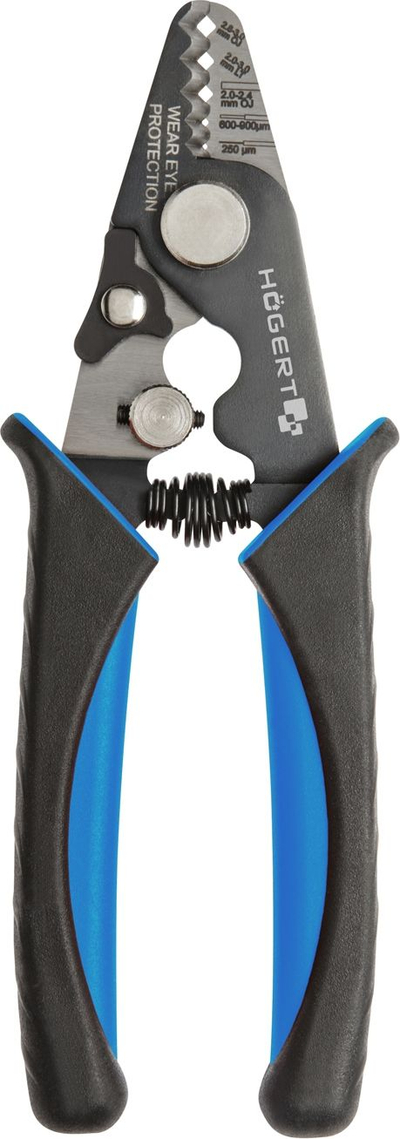 Shufër drift Högert Technik HT1P186, 145mm, çelik, blu