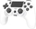 Kontroller White Shark Centurion, wireless / me kabllo, i bardhë