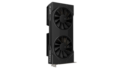 Kartë grafike XFX Swift AMD Radeon RX 9060 XT OC, 16GB GDDR6, PCIe 5.0, e bardhë