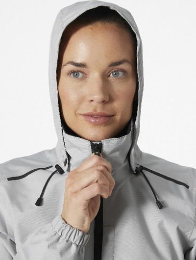 Jakne pune Helly Hansen Manchester 2.0, që s’e merr uji, me kapuç, gri, 2XL