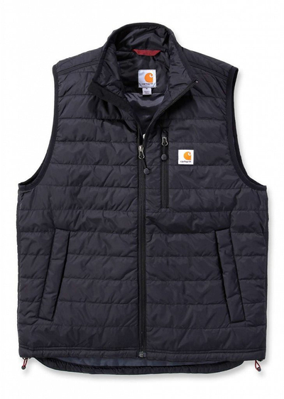 Jelek pune Carhartt Rain Defender Relaxed Fit, i izoluar, i lehtë, i zi, S