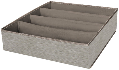 Kuti organizuese Domoletti, 30 x 30 x 10 cm, bezh