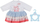 Set rrobash për kukull Baby Annabell Outfit Skirt, për kukulla 43cm, me varëse rrobash, rozë