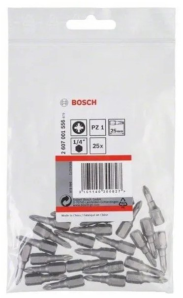 Set maja kaçavide Bosch Extra Hard PZ1, 25mm, 25 copë