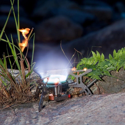 Stovë me gaz për kamping Firemaple FMS-105, portokalltë