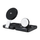Karikues wireless Choetech QI2 3 in 1, 15W, palosës magnetik, i zi