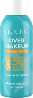 Sprej për fytyrë Clochee Protective Mist, SPF 50+, 75 ml, transparent