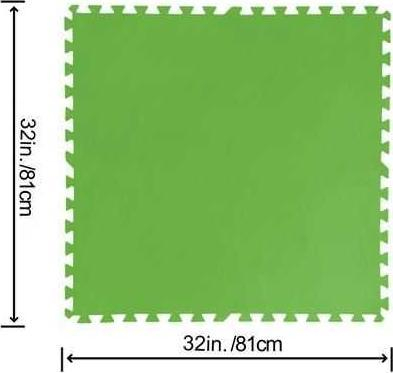 Tapet mbrojtës për pishinë Bestway Pool Base Mat Puzzle 58636, 9 copa, 78 x 78 cm, blu