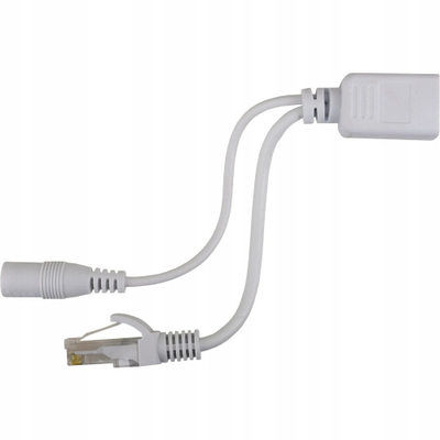 Set adapter energjie POE Pulsar P-POE1, për kamera IP dhe access point, i zi
