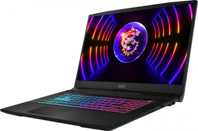Laptop MSI Katana 17 B12VFK-075XPL, 17.3", Intel Core i7 12650H, 32 GB RAM, 1 TB SSD, NVIDIA GeForce RTX 4060, i zi