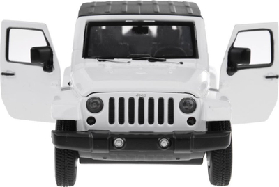 Maket veturë off road Jeep Wrangler ZA3751, metal, shkalla 1:32, i verdhë