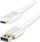 Кабел USB Logo USB A во USB C, 2 m, бел