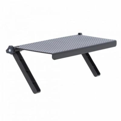 Raft për TV Art D-53, 33x16cm, kapacitet 2.5kg, i zi