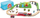 Lojë treni Hape Countryside Train Bucket Set, 41 pjesë, fermë druri, shumëngjyrësh