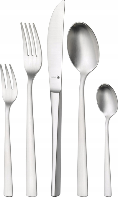 Set bestekësh WMF Corvo, 30 copë, çelik inoks, argjendtë