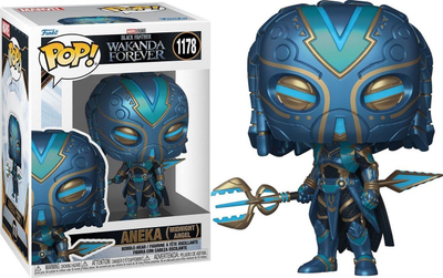 Figurë Funko POP Marvel Aneka Midnight Angel, për koleksion vinyl, 10cm, blu