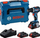 Kaçavidë me bateri Bosch GSR 18V-90 C, 18V, 3x 4.0Ah, blu