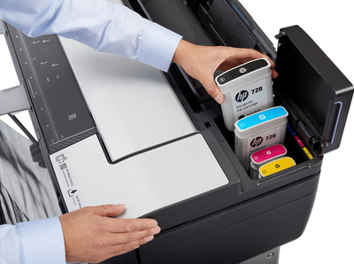 Plotter HP DesignJet T830 24", A1, multifunksional, gri