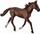 Figurinë lodër Collecta kalë Standardbred Pacer Stallion, ngjyrë gështenje