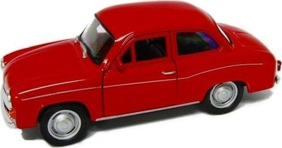 Maket makine Welly FSM Syrena 105, shkallë 1:39, metal, e kuqe
