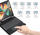 Tastierë Bluetooth CHOETECH BH-015, me touchpad, me ndriçim, për iPad Pro 12.9", e zezë