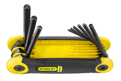 Set çelësa inbus Stanley 69-265, 9 copë, 5/64-1/4", multifunksional
