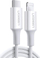 Kabllo Ugreen US171 USB C në Lightning, 0.25m, 36W, e bardhë