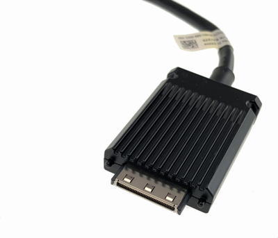 Kabllo Dell USB C në Trinity, Thunderbolt 3, për docking station, e zezë