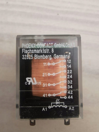 Rele industriale Phoenix Contact REL-IR-BL/L-24DC/4X21, 4P 6A, 24V DC, argjend nikel