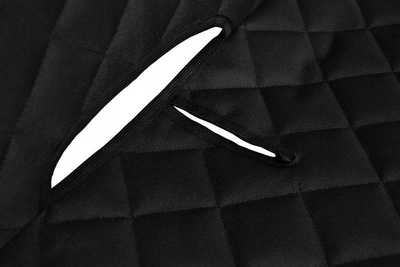 Çarçaf mbrojtës sediljeje Caretero Accessories Quilted Car Protective Mat, i papërshkueshëm nga uji, i zi