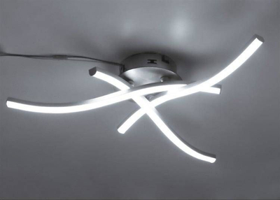 Llambë tavani ECpower ZD77A, 16W, krom