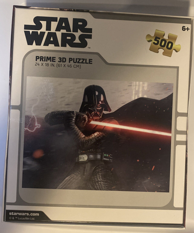 Puzzle 3D Star Wars Darth Vader, 500 copa, lentikular, shumëngjyrësh