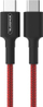 Kabllo USB Somostel USB C në USB C, 1m, 3.6A Power Delivery, e kuqe