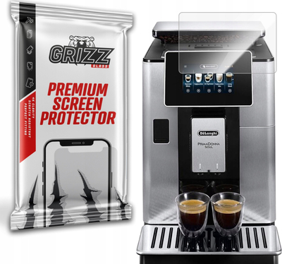 Xham mbrojtës Grizz HybridGlass për DeLonghi Primadonna Soul ECAM 610.74.MB, hibrid, me transparencë të lartë