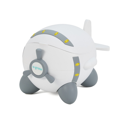 Ndenjëse potje U-Grow Airplane, 39x30x28 cm, plastike, e bardhë