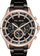 Orë dore meshkuj Paul Lorens PL13605B-1A4, quartz, çelik, e zezë